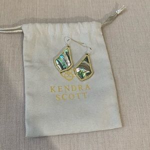 Kendra Scott Alex earrings in Abalone